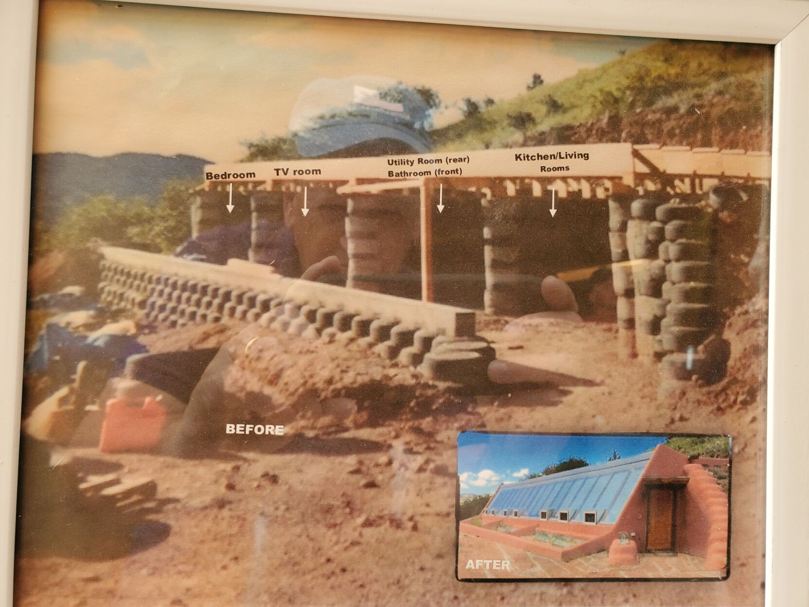 Earth Ship construction process